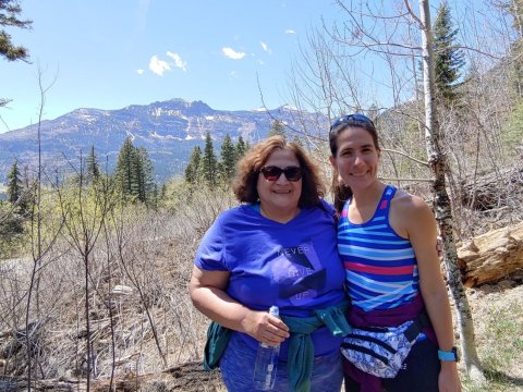 Rosario Gerhart and daughter Heidi Brewer